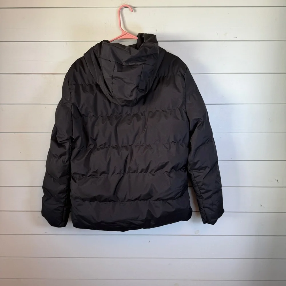 Black No brand puffer coat men’s‎ size small